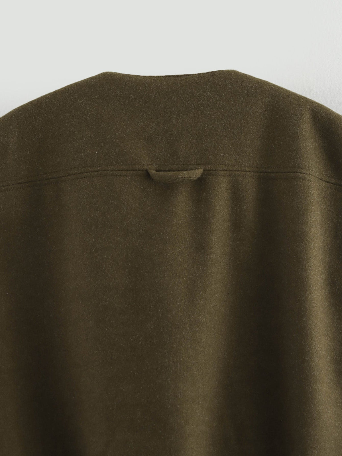 Sleeveless Pleated Loose Vest Coat