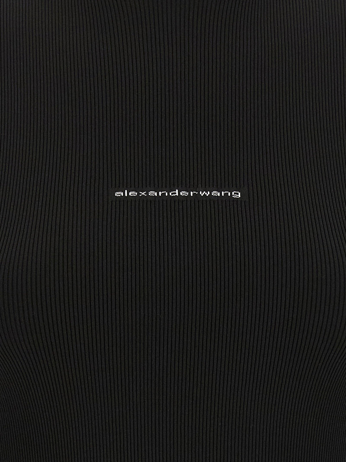 Alexander Wang Ribbed Sweater With Logo