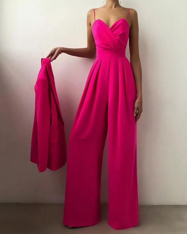 Clidress GF High Waist Wide Leg Jumpsuit