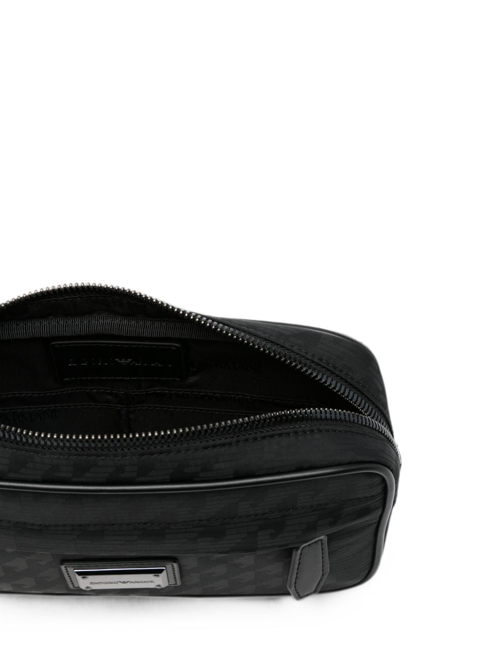 Emporio Armani Eagle All Over Nylon Beauty Case
