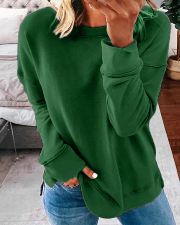 Clidress Classic Solid Cotton T-shirt