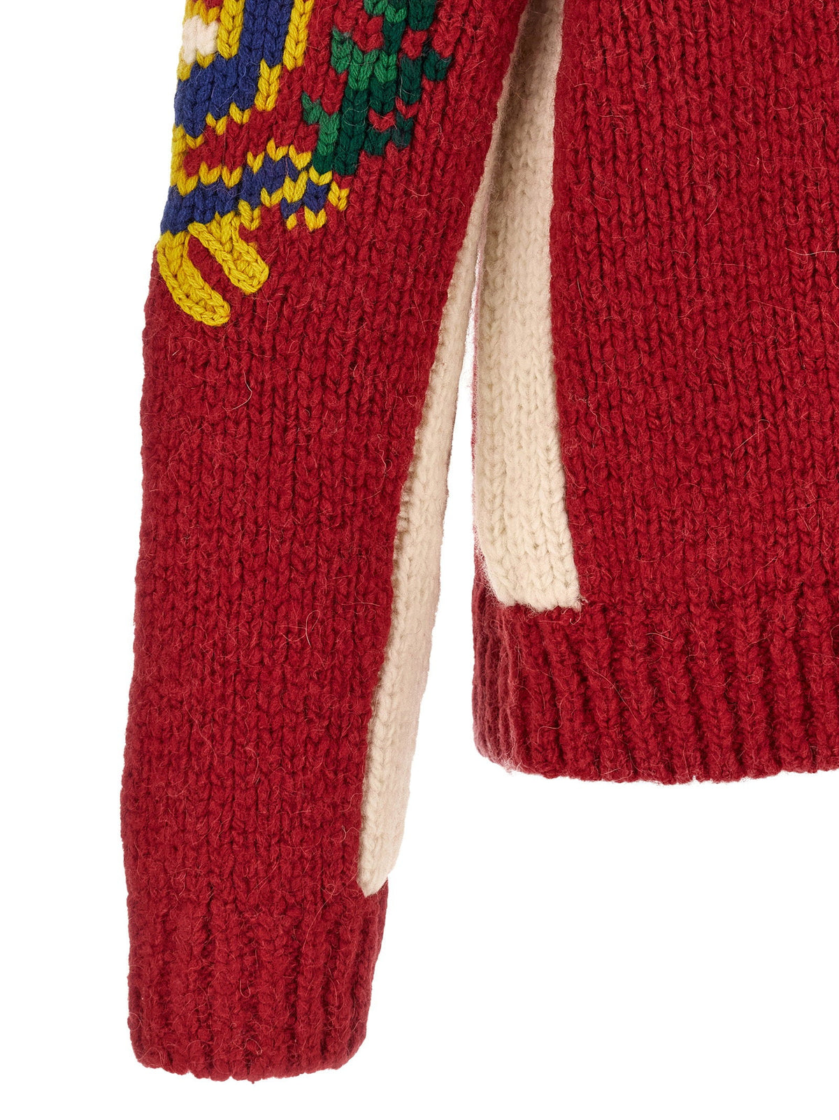 Polo Ralph Lauren Red Polo Collar Sweater