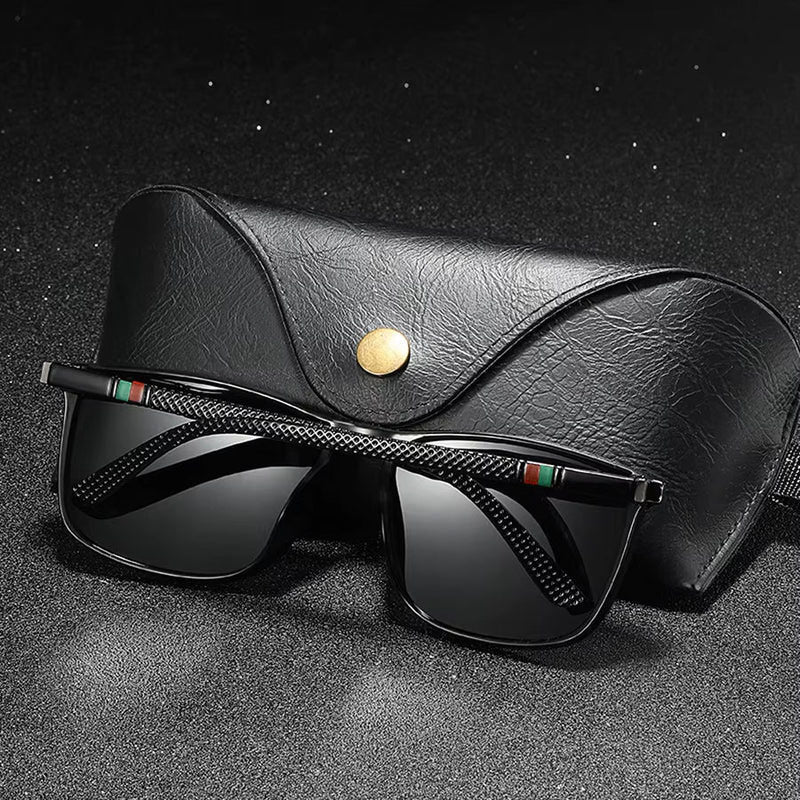 Alaris - Geometric Frame Reflective Lens Sunglasses