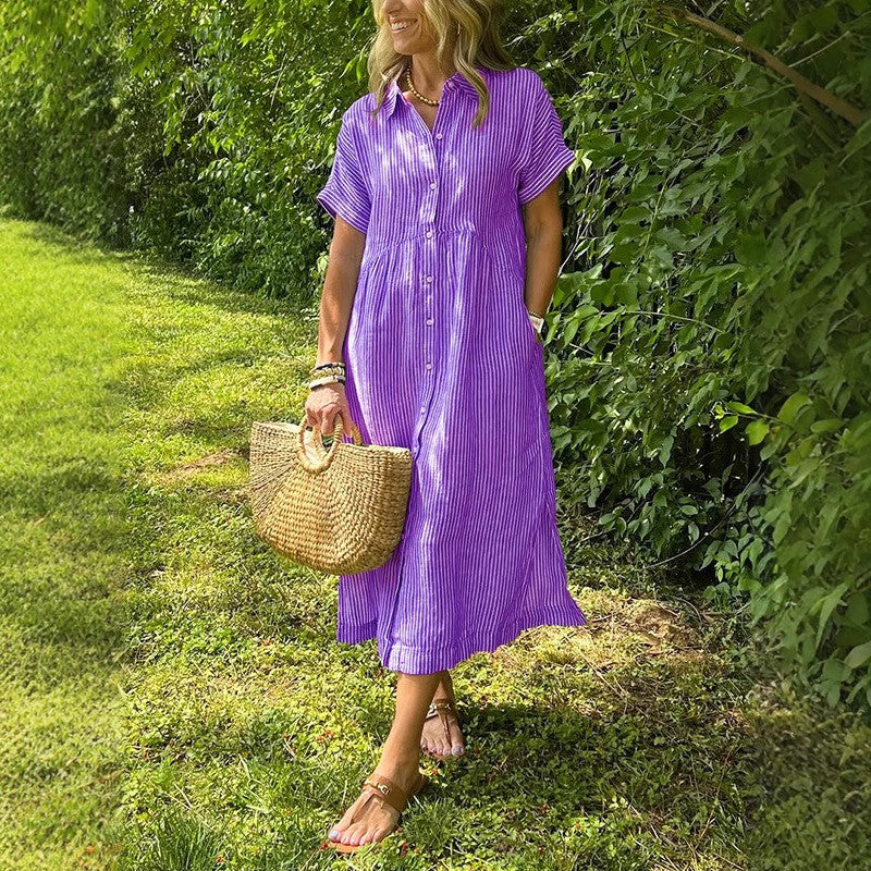 Valentina Rossi Linear Grace Midi Dress