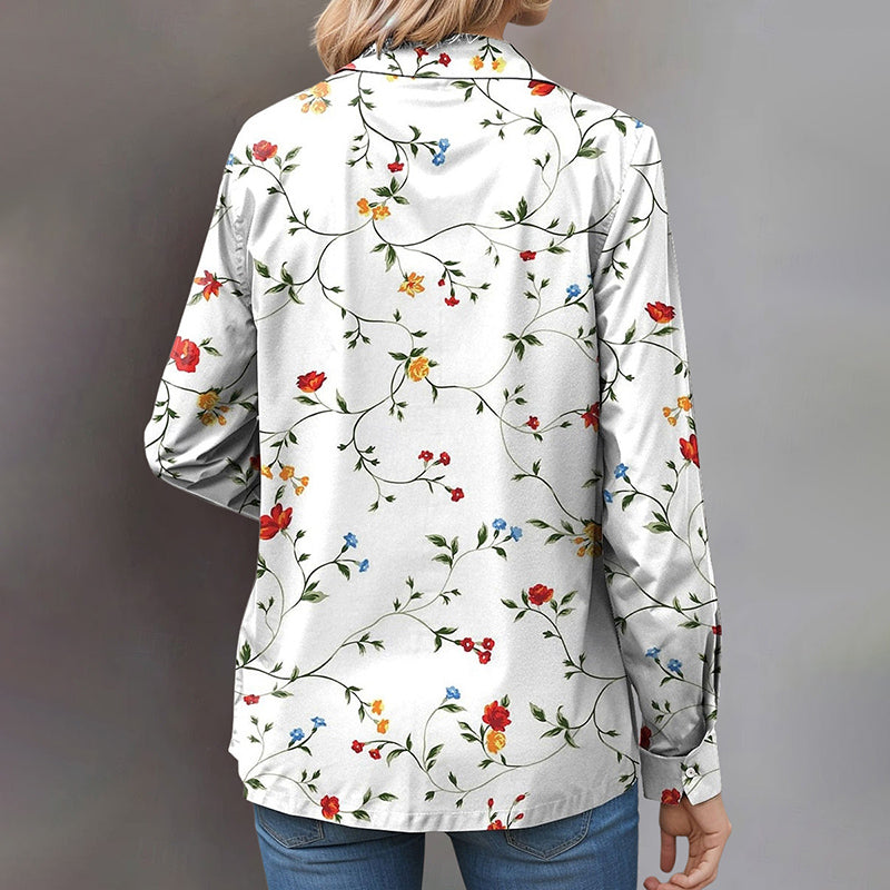 Elise Leroy Floral Button-Down Shirt