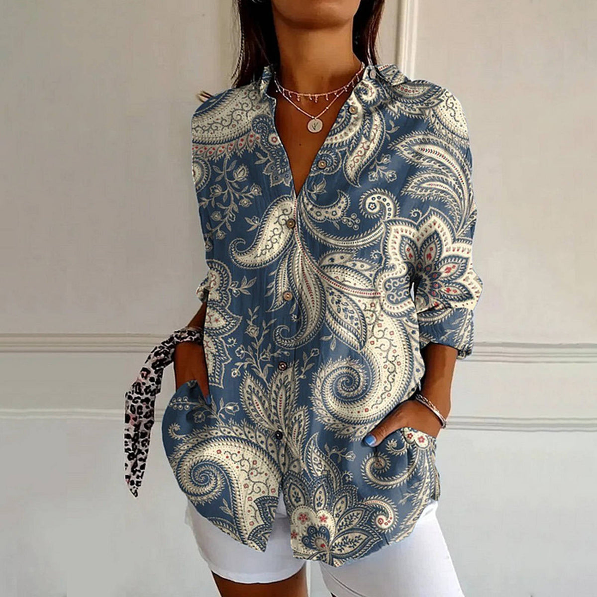L’Arte Fiorita Shirt by Sofia Amoretti