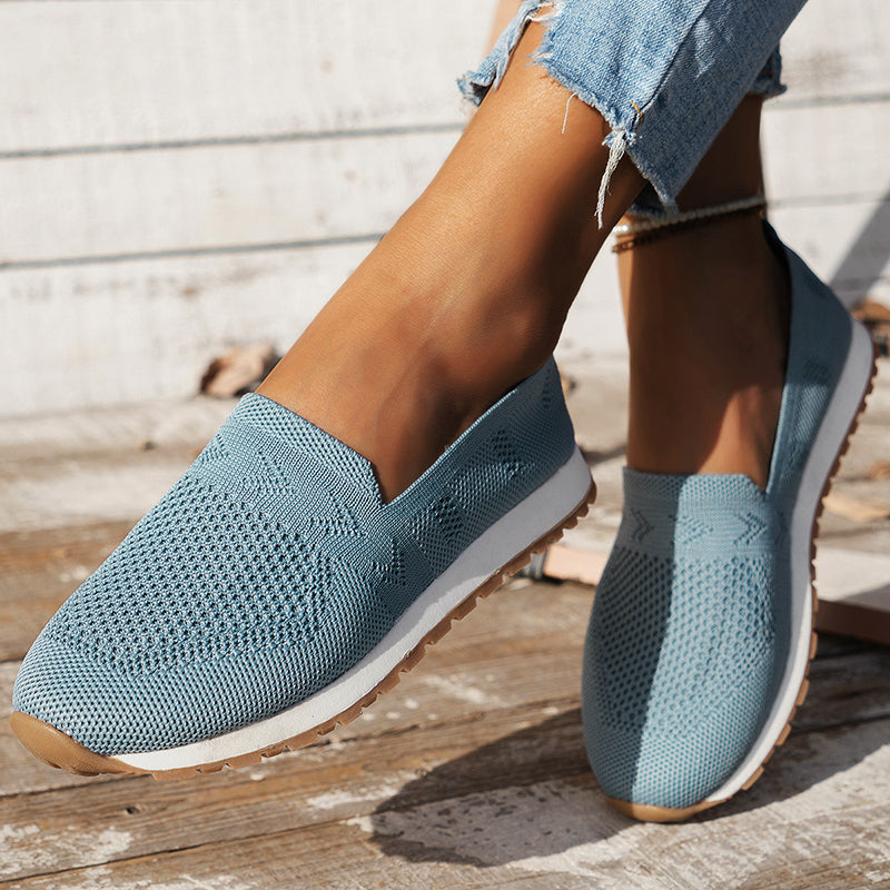 Sofia Amoretti Slip-On Mesh Shoes