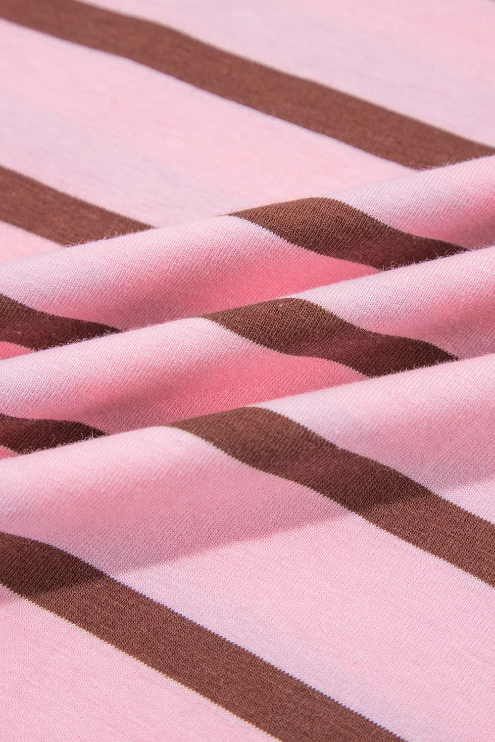 Stripe Striped Long Sleeve Collar Shift Top