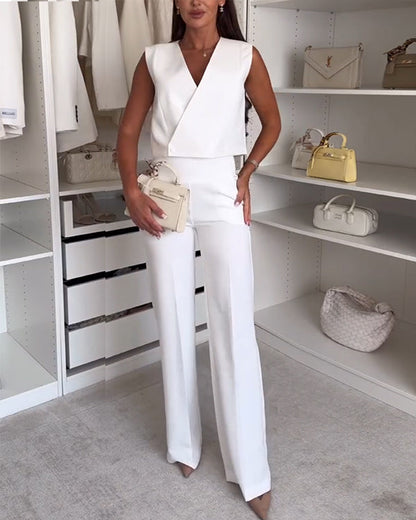Clidress OL Vest & Pants Suit Set