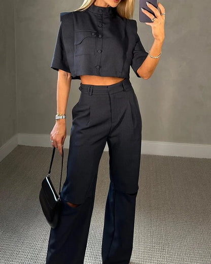 Clidress OL Work Style 2 Pieces Set