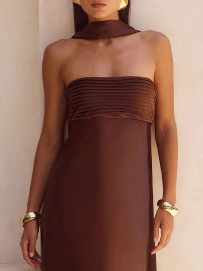 Tube Mermaid Maxi Dress