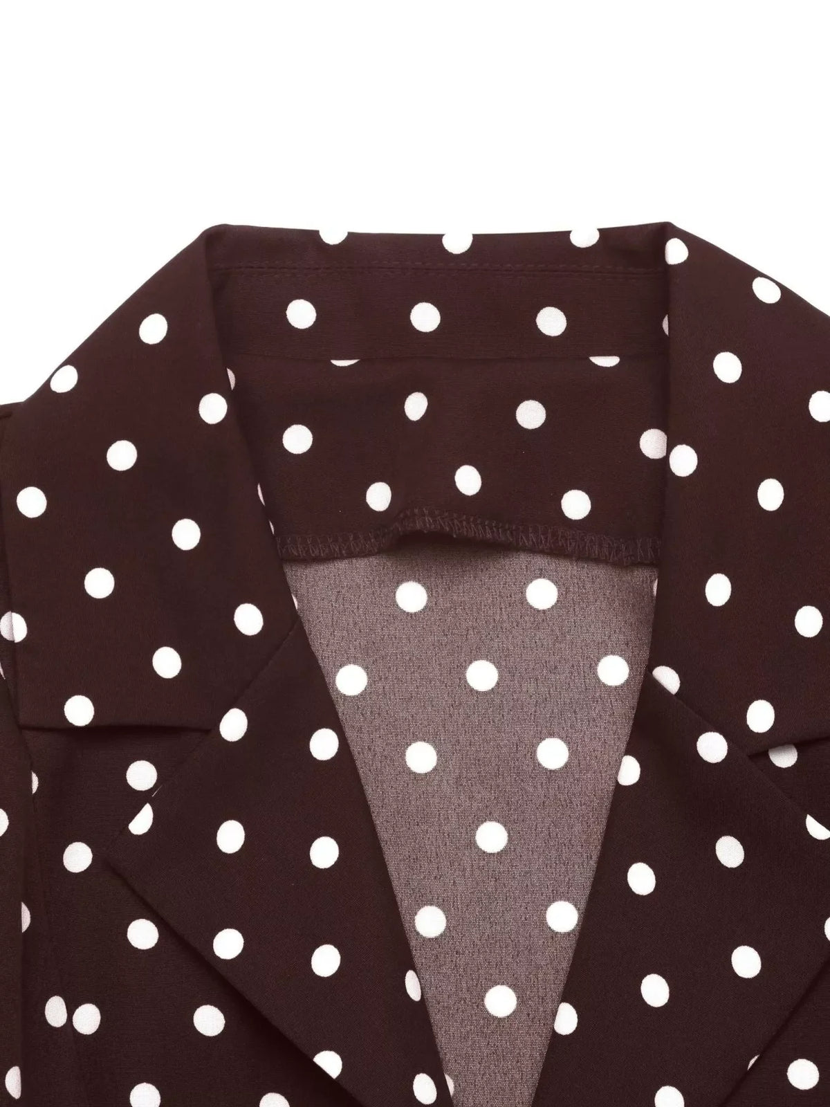 Hedvika's Polka Dot Long Sleeve Shirt Dress