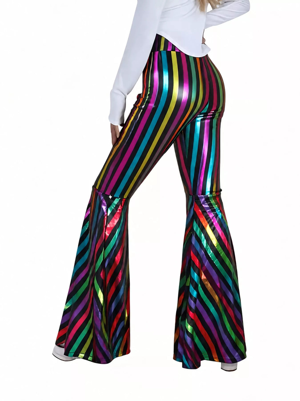 High-Waisted Flare Pants