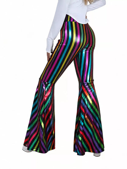 High-Waisted Flare Pants