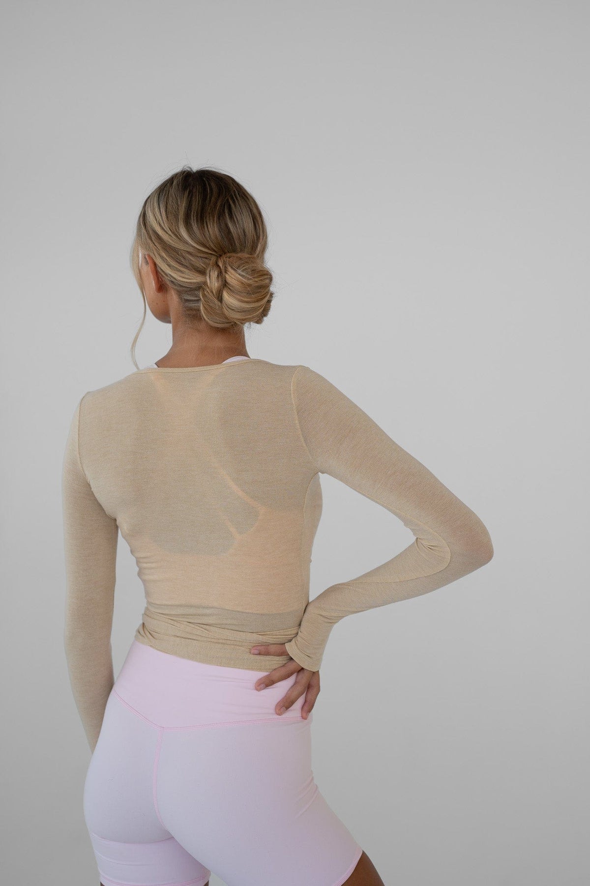 Ballet Wrap Blouse
