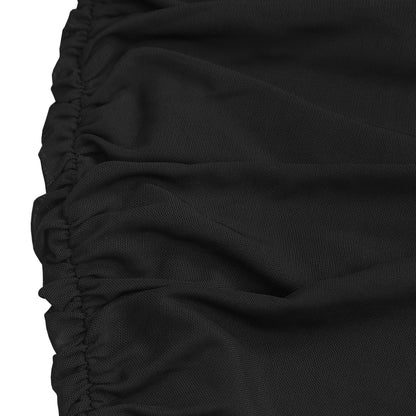 One-Shoulder Ruched Bodycon Maxi Dress