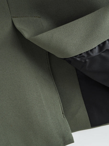 Woven Collar Vest