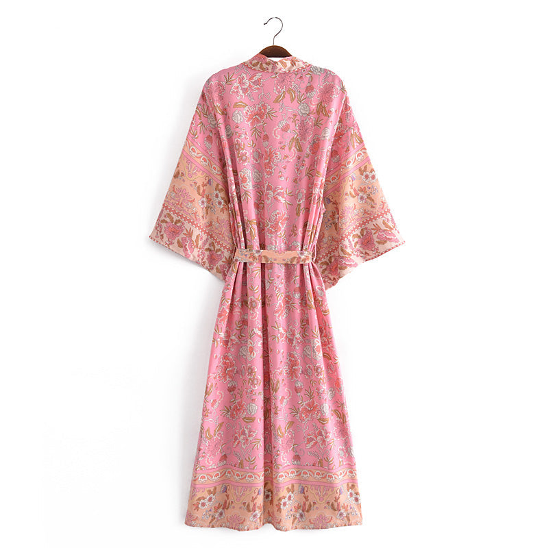 Harper Printed Kimono Cardigan