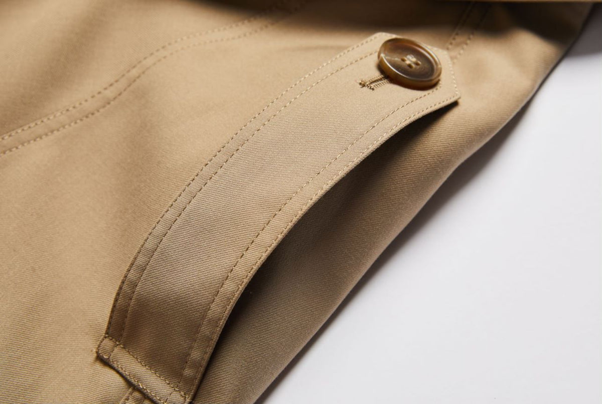 Double Breasted Loose Trench Coat