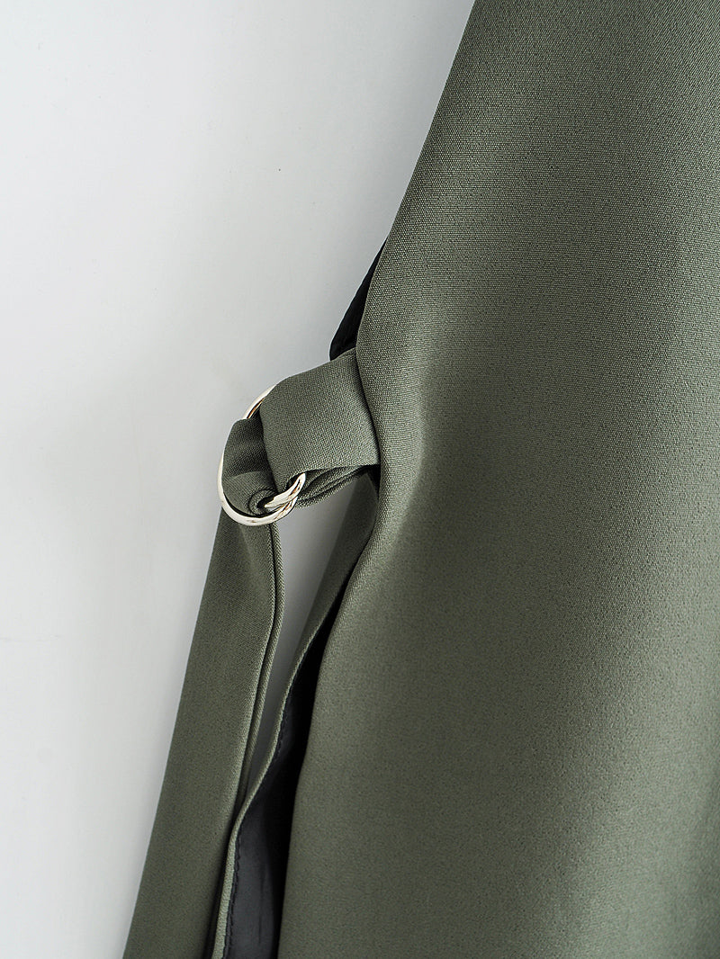 Woven Collar Vest