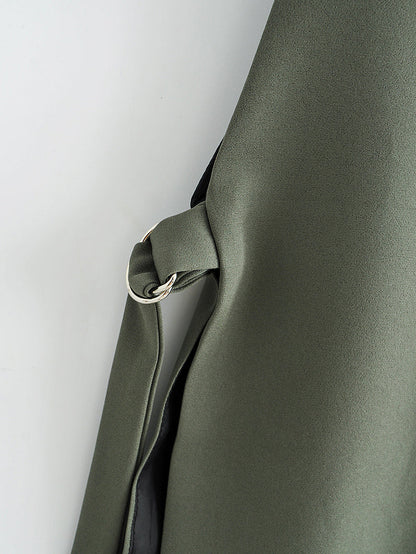 Woven Collar Vest