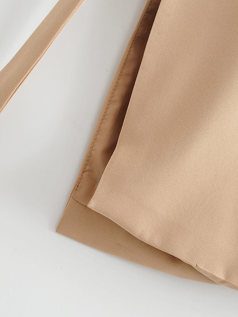 Woven Collar Vest