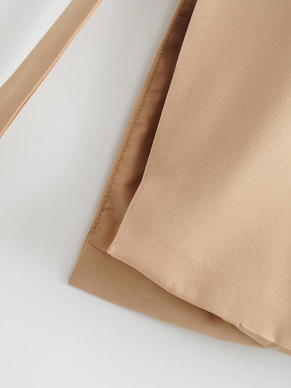 Woven Collar Vest