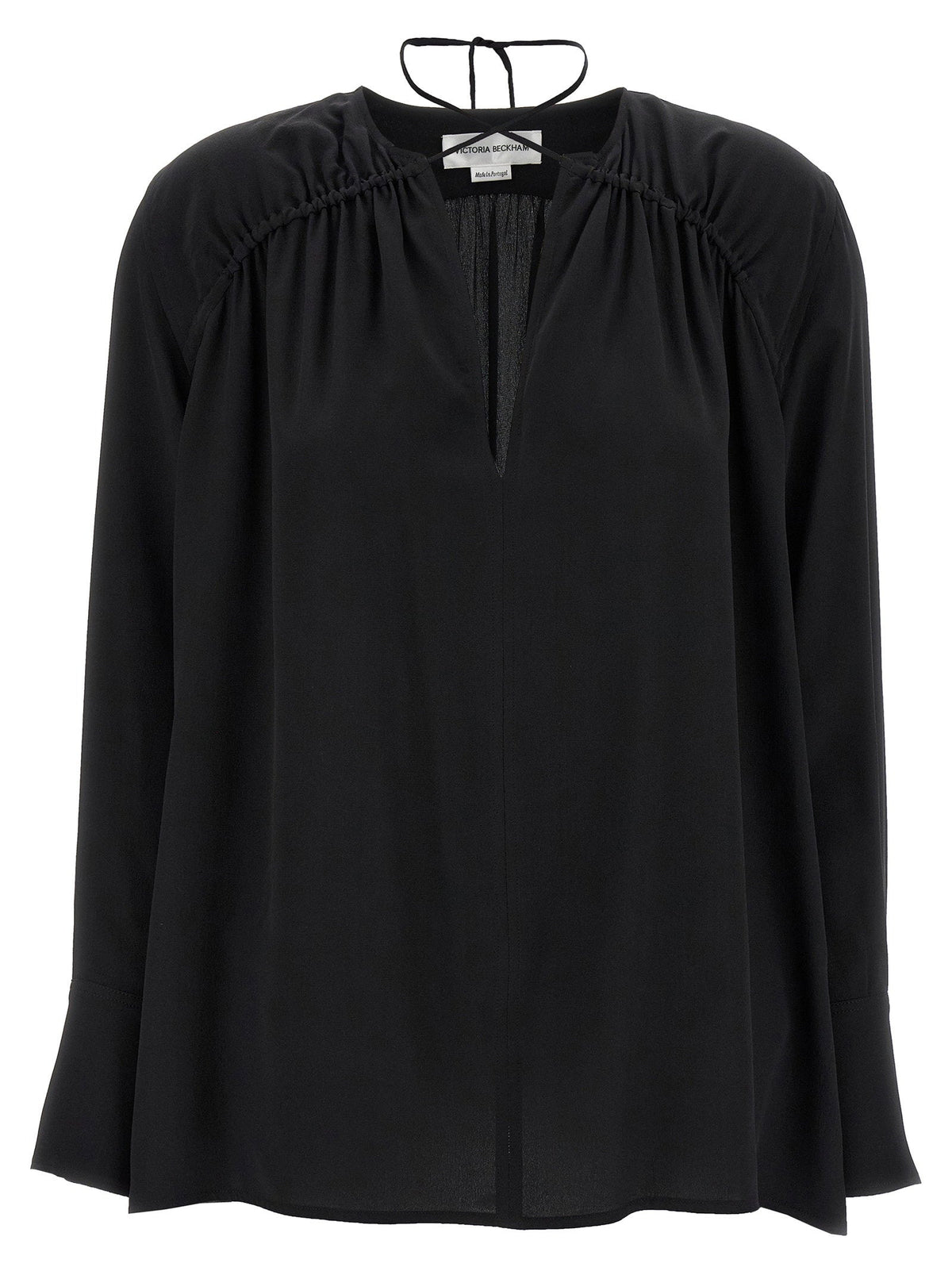 Victoria Beckham Gather Detail Tie Blouse