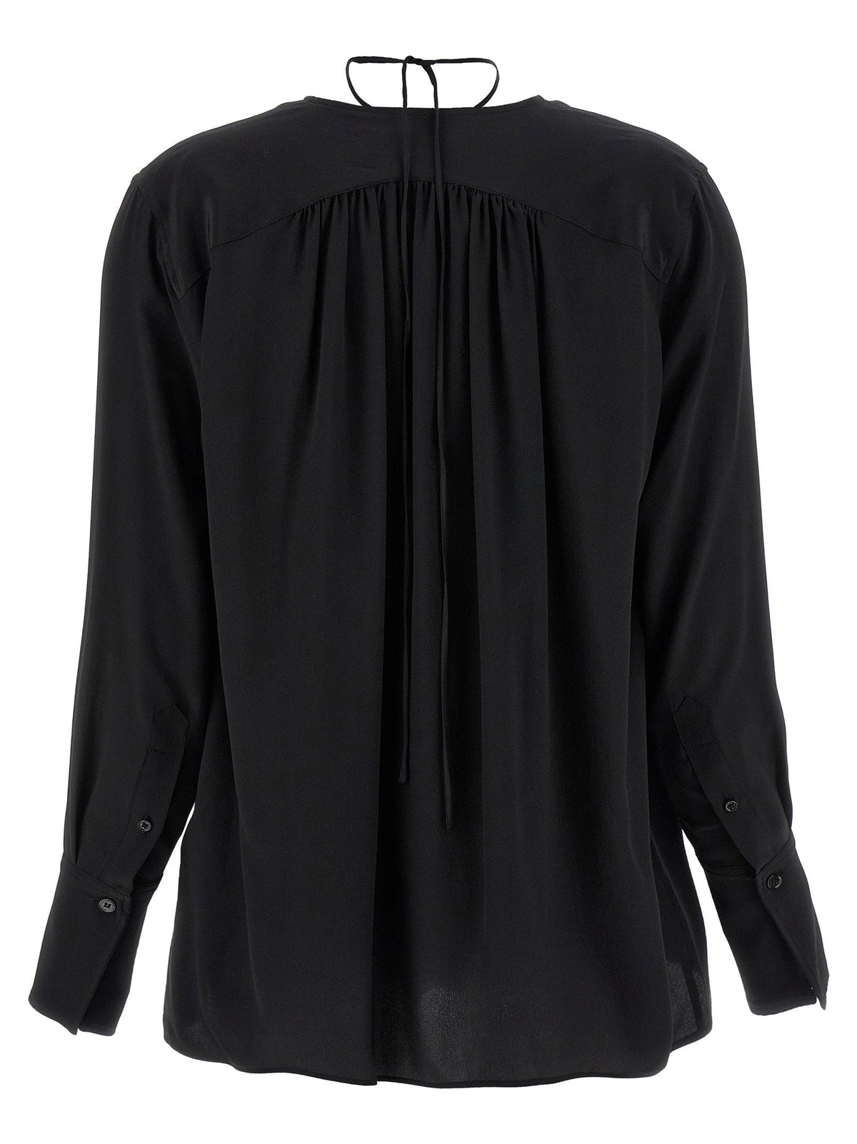 Victoria Beckham Gather Detail Tie Blouse