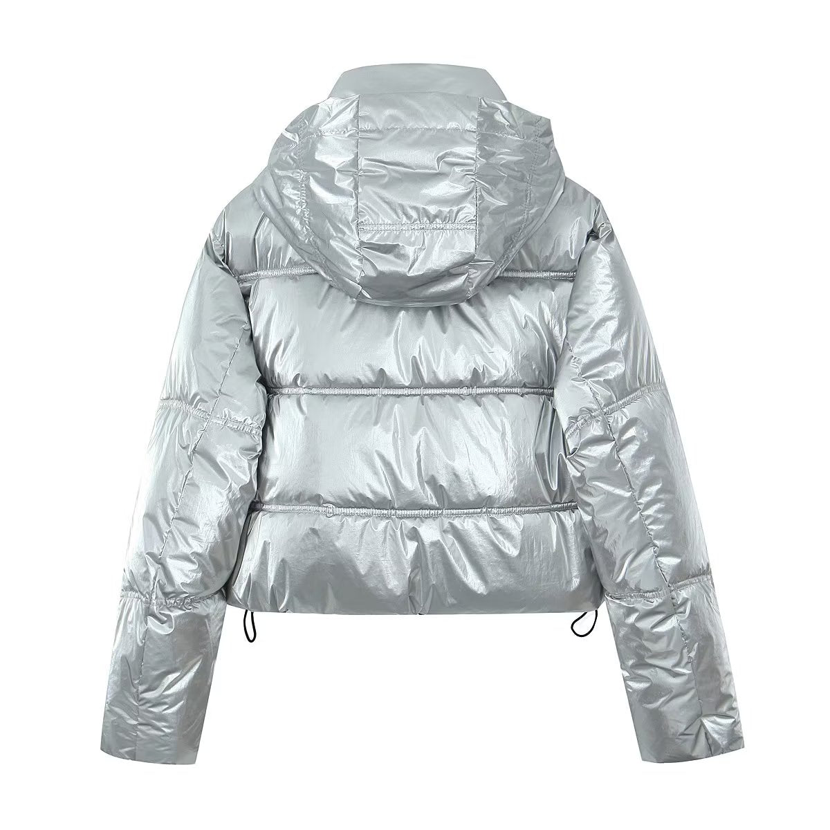 Metal Cotton Short Thick Jacket