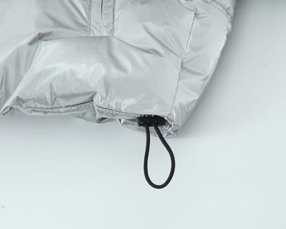 Metal Cotton Short Thick Jacket