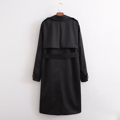 Mid Length Trench Coat