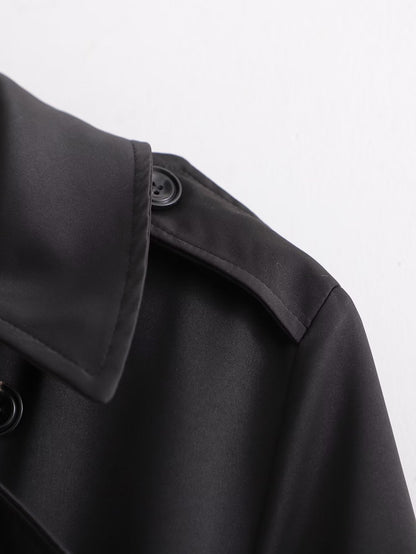 Mid Length Trench Coat