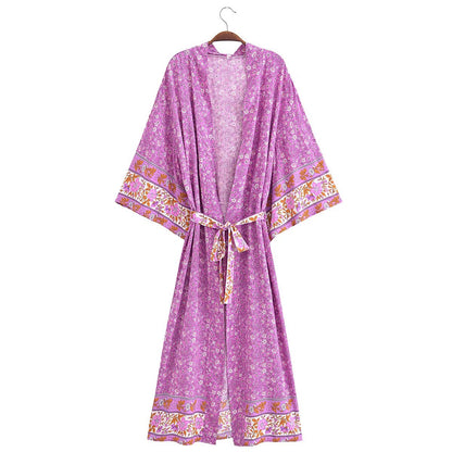 Ash Long Sleeve Kimono Image Color 2