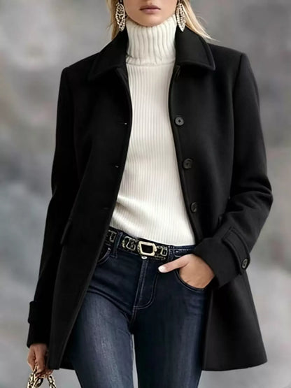 Button Up Longline Coat