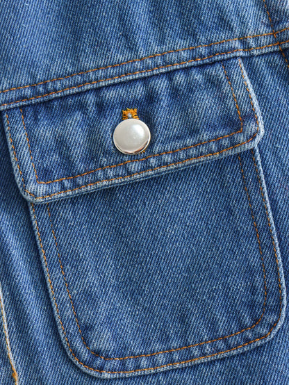 Casual Denim Vest