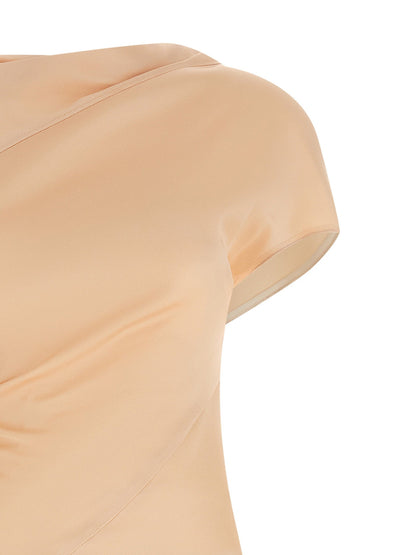 Victoria Beckham Asymmetric Twist Dress