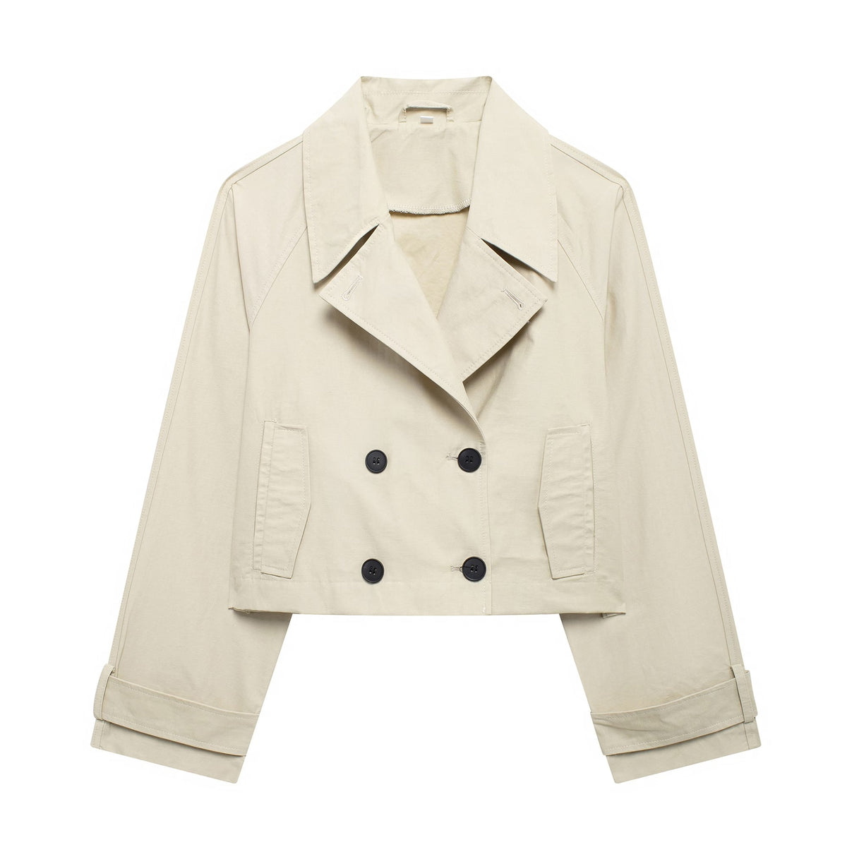 Trench Short Jacket Apricot