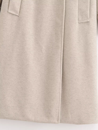 Woolen Trench Coat