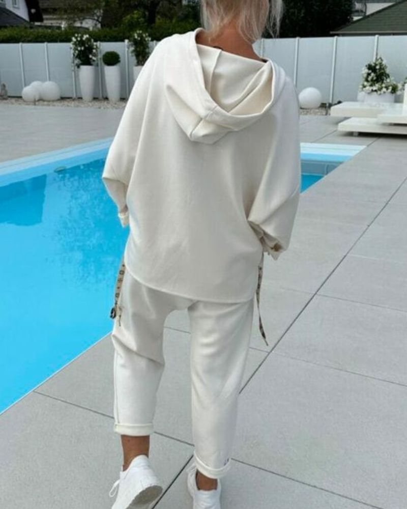 Comfy hoodie & pants set