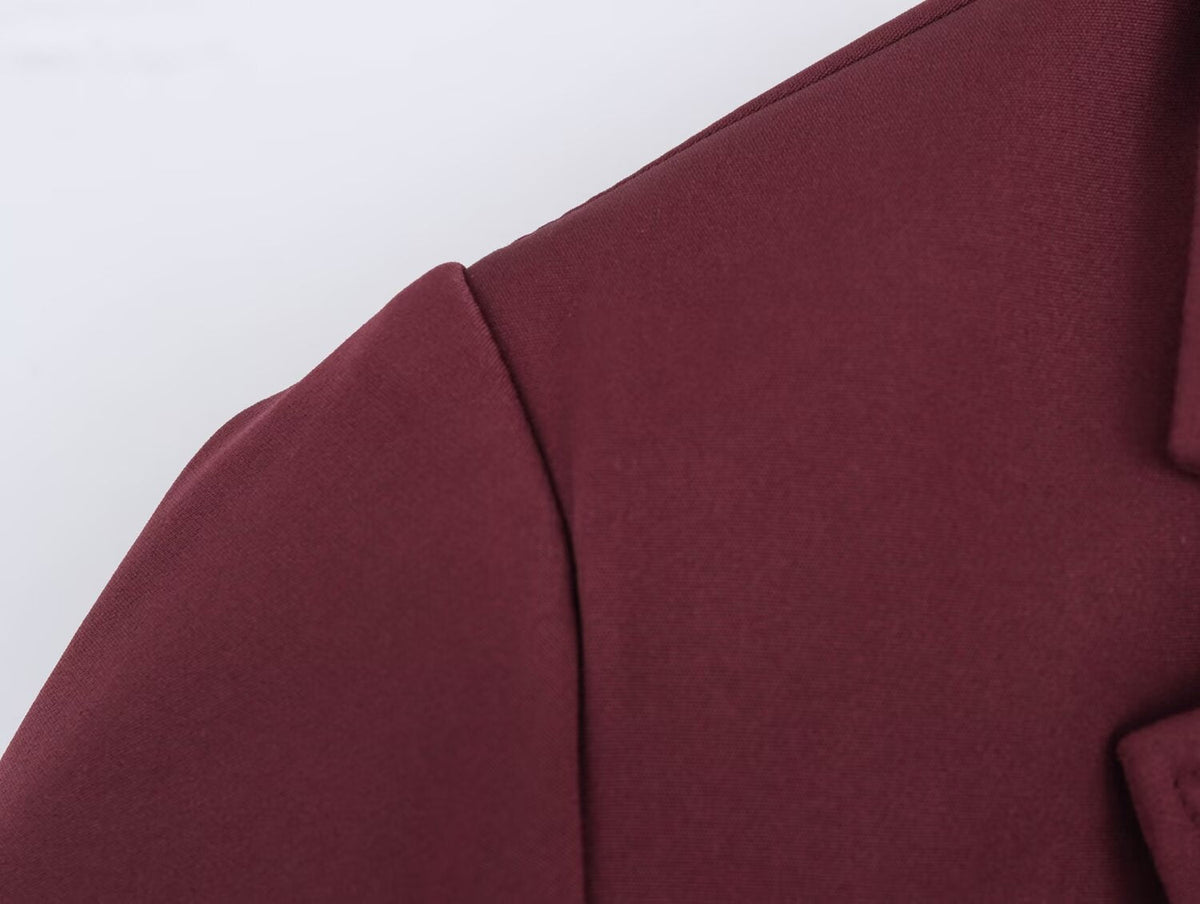 Loose Collar Overcoat Coat