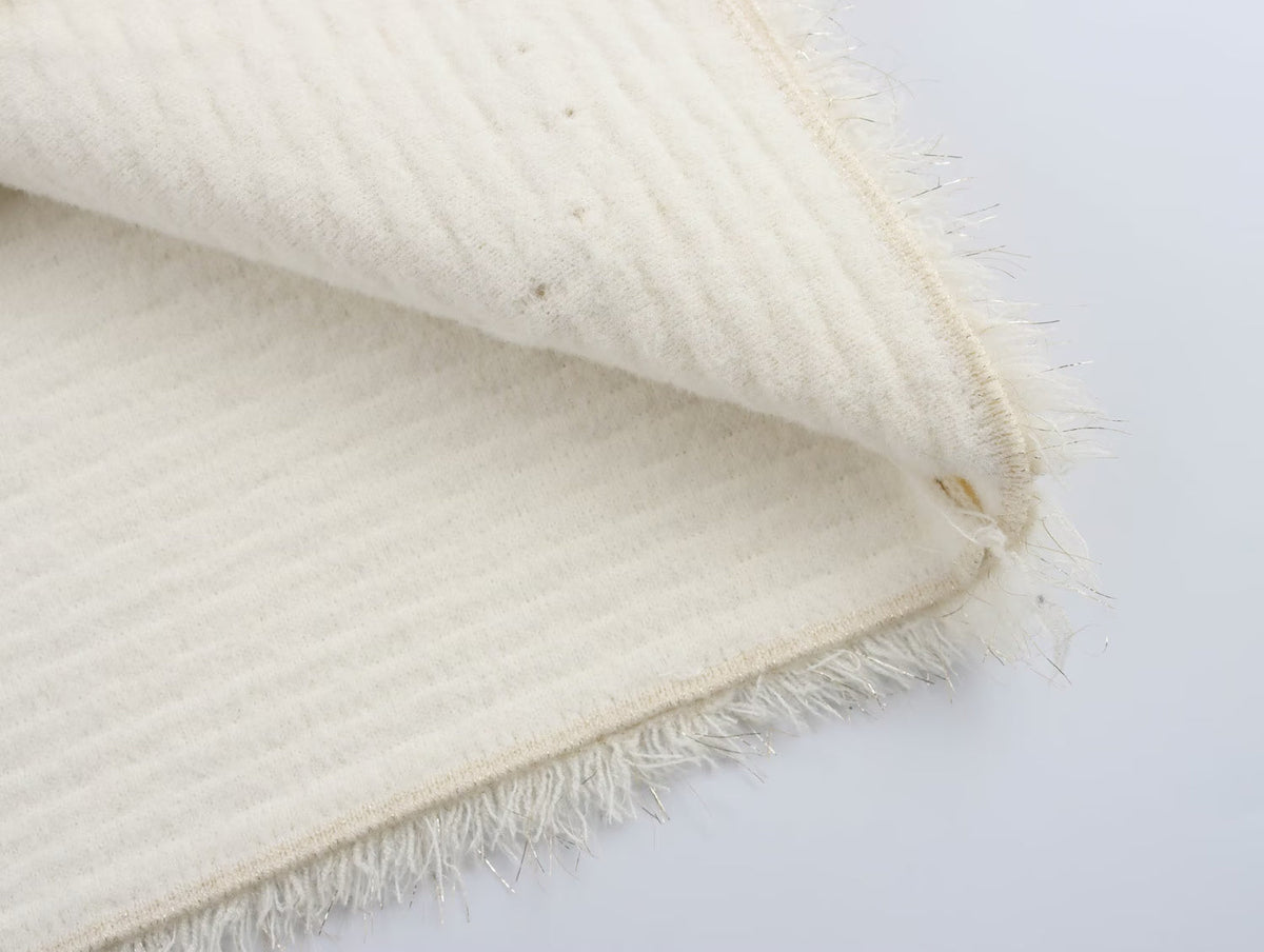 Fringed Knit Sleeveless Vest