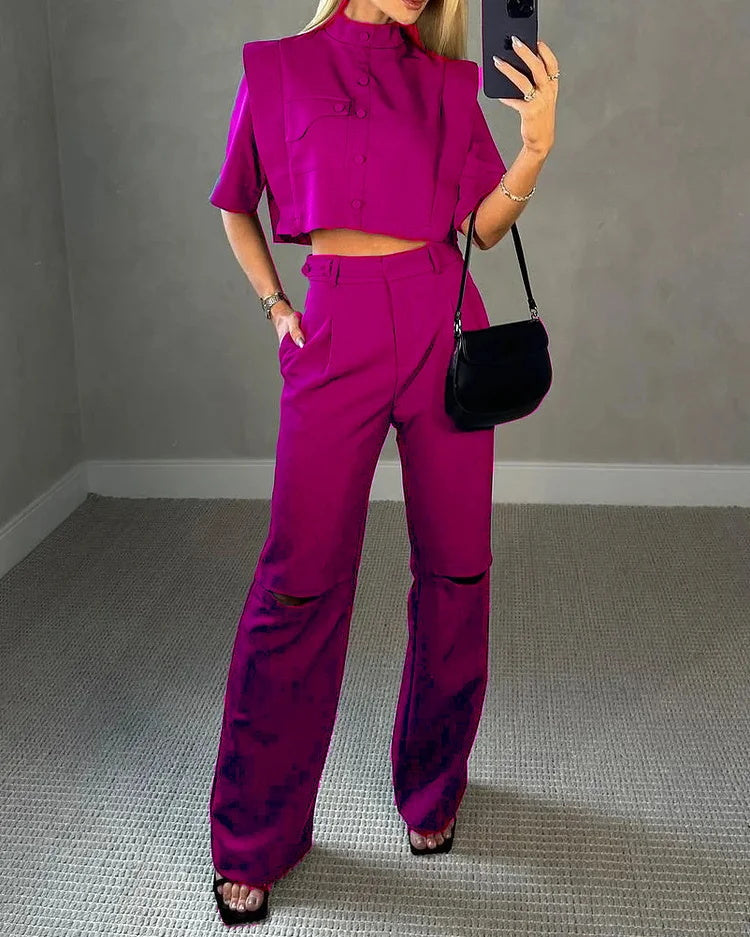 Clidress OL Work Style 2 Pieces Set