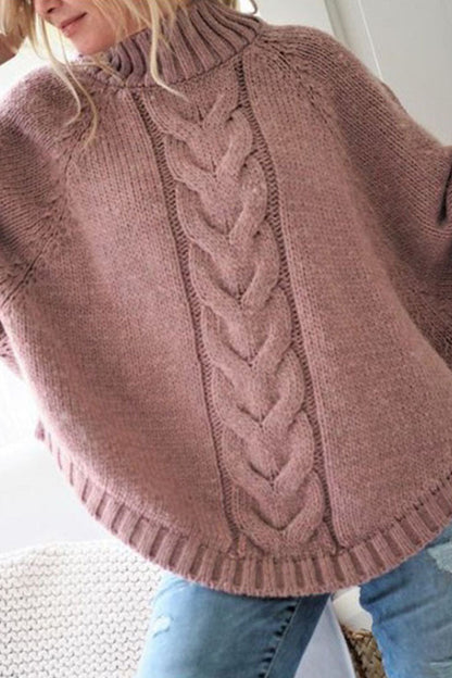 Fashion Sweet Solid Turtleneck Sweaters(6 colors)