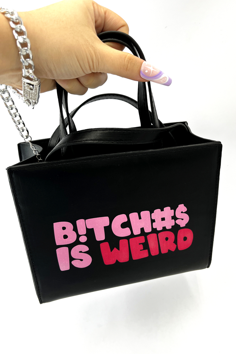 Casual Street Print Patchwork Zipper Bags