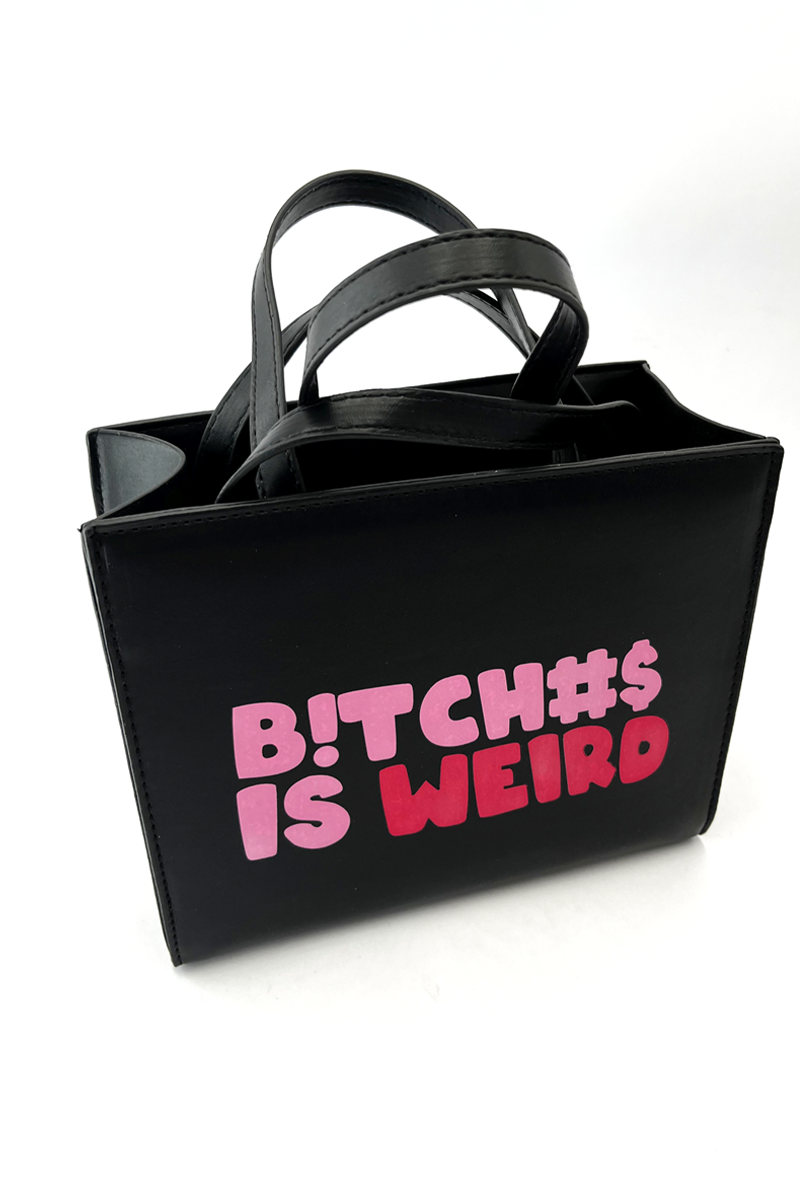 Casual Street Print Patchwork Zipper Bags
