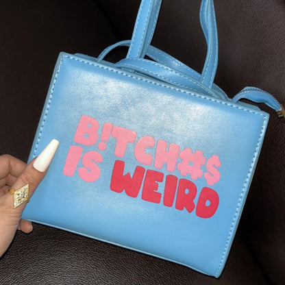 Casual Street Print Patchwork Zipper Bags
