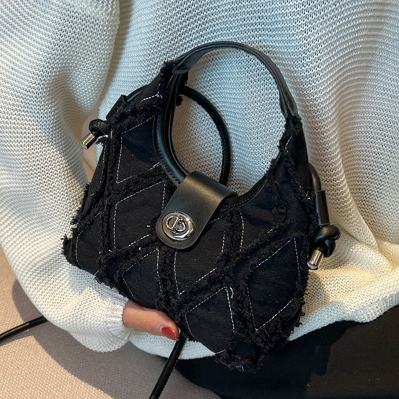 Casual Solid Patchwork Bags