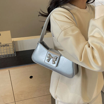 Daily Simplicity Solid With Bow Bags