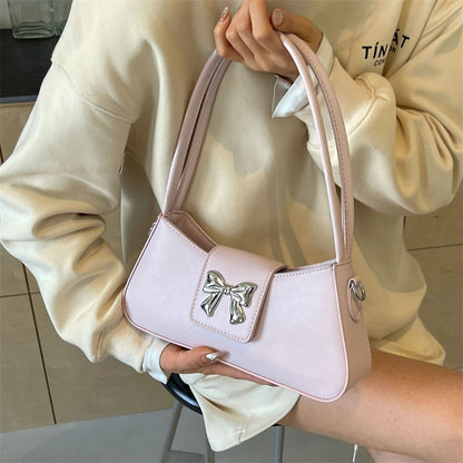 Daily Simplicity Solid With Bow Bags